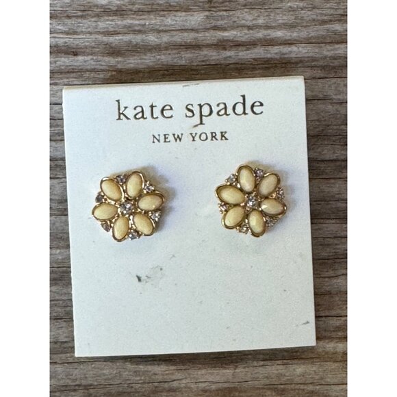 kate spade Jewelry - Kate Spade New York Floral Fete Earrings